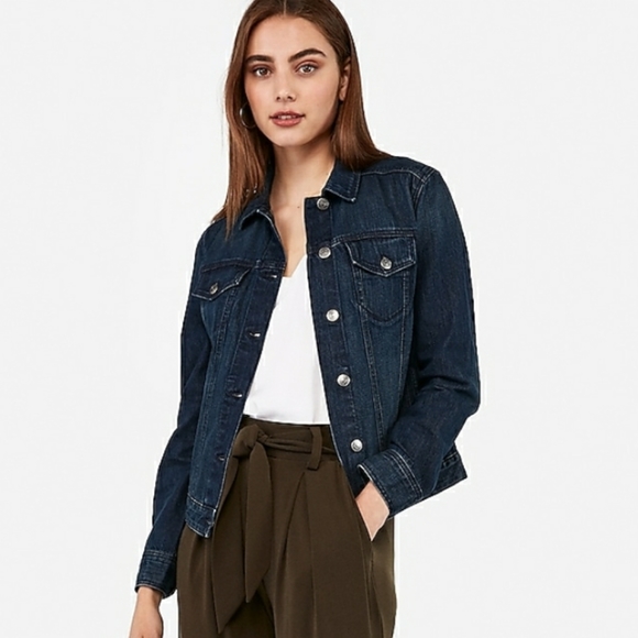 EXPRESS DENIM TRUCKER JACKET - Picture 2 of 6